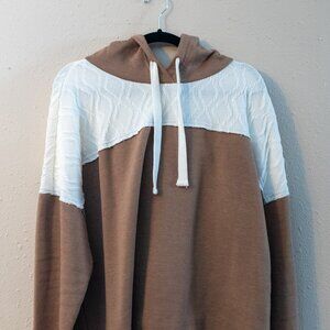 Maurices XL Brown & Bridge Dot Sweatshirt